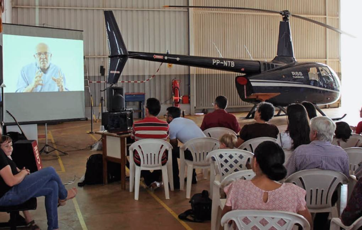 The NTM in Brazil unveil their new helicopter for reaching uncontacted tribes in the Javari Valley