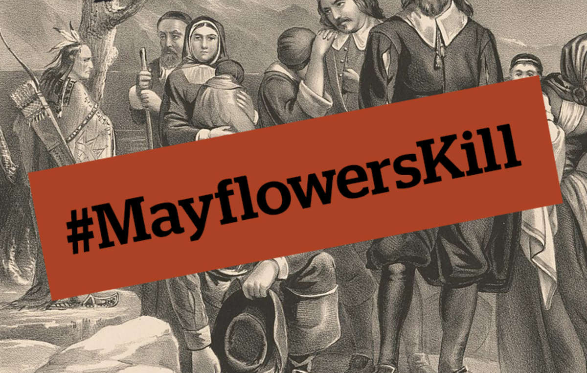 The MayflowersKill campaign is a partnership between tribal members in the U.S. and Survival International to amplify the story of Native American genocide internationally, reveal how it’s now being repeated in other continents, and show how it can and must be stopped.