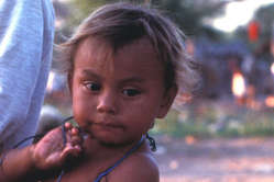An Enxet child in Paraguay