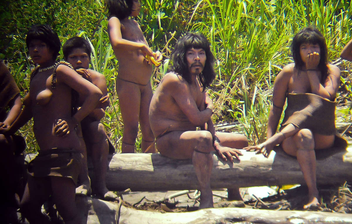 Uncontacted Mashco-Piro are believed to live in the path of the road. One band of the tribe were recently spotted further south.
