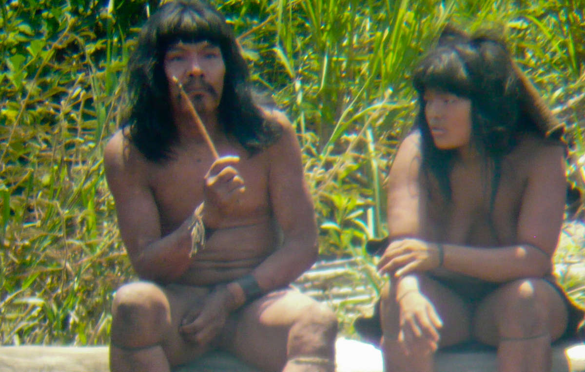 Survival is urging the Peruvian government to protect the uncontacted tribes’ land. (Photograph taken in 2011)