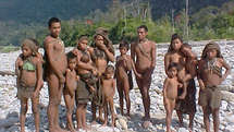 Isolated Nanti Indians, Peru