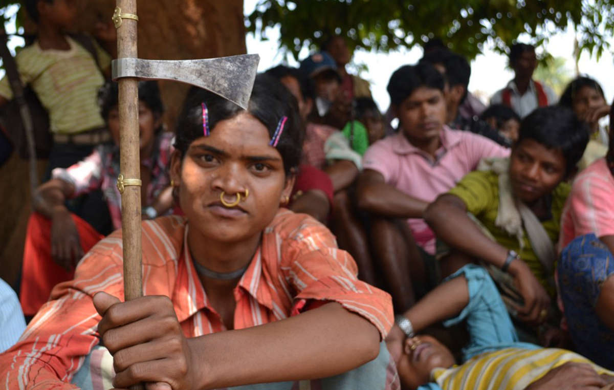 The Dongria have rallied together in opposition to an open pit mine in their Niyamgiri Hills.