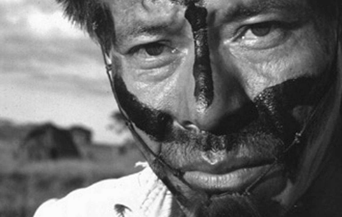 Guarani Mann. Cosan, Partner von Energieriese Shell, kauft Zuckerrohr vom Land der Guarani.