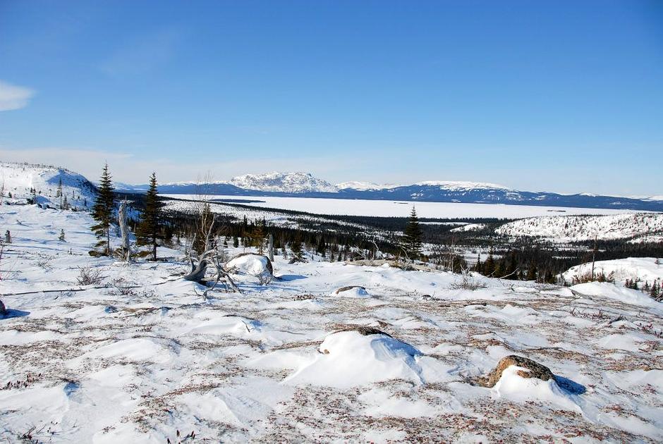 _I am Innu.  The land is my life_.

_When I walk into the country, I feel like I'm going home, to my own place_.

_The Innu place_.


Elder Elizabeth Penashue.