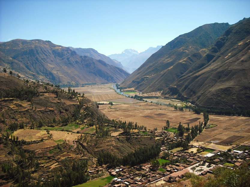 The Sacred Valley of the Incas winds its way northwards towards the mountains.

_Most Inca cities were destroyed by the Spanish conquest_, says Stephen Corry.  _So it is deeply ironic that while the government ploughs so much time and resources into respecting symbols of its indigenous heritage, it fails to show the same respect to its living indigenous peoples_.

_Simply put, uncontacted tribes' lands must be protected or they too will be wiped out, like the Inca Empire was at the hands of the 17th century colonists_.






