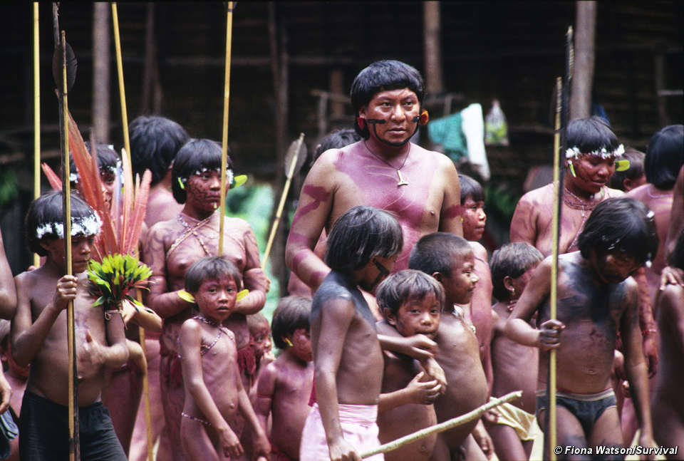Resultado de imagem para CrianÃ§as Yanomami, uma das 11 etnias presentes no Estado de RorÃ¡ima, que tem 50 mil Ã­ndios.
