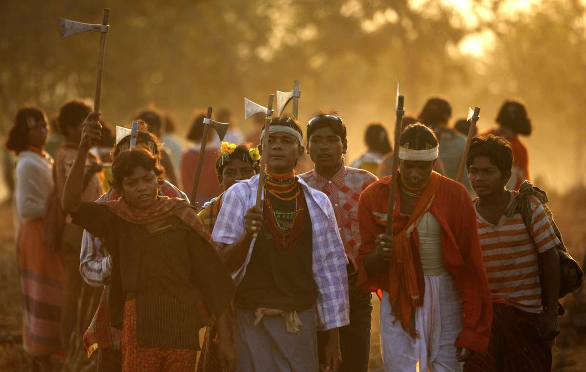 The Dongria reasserted their pledge not to leave the Niyamgiri hills at their annual festival in February.