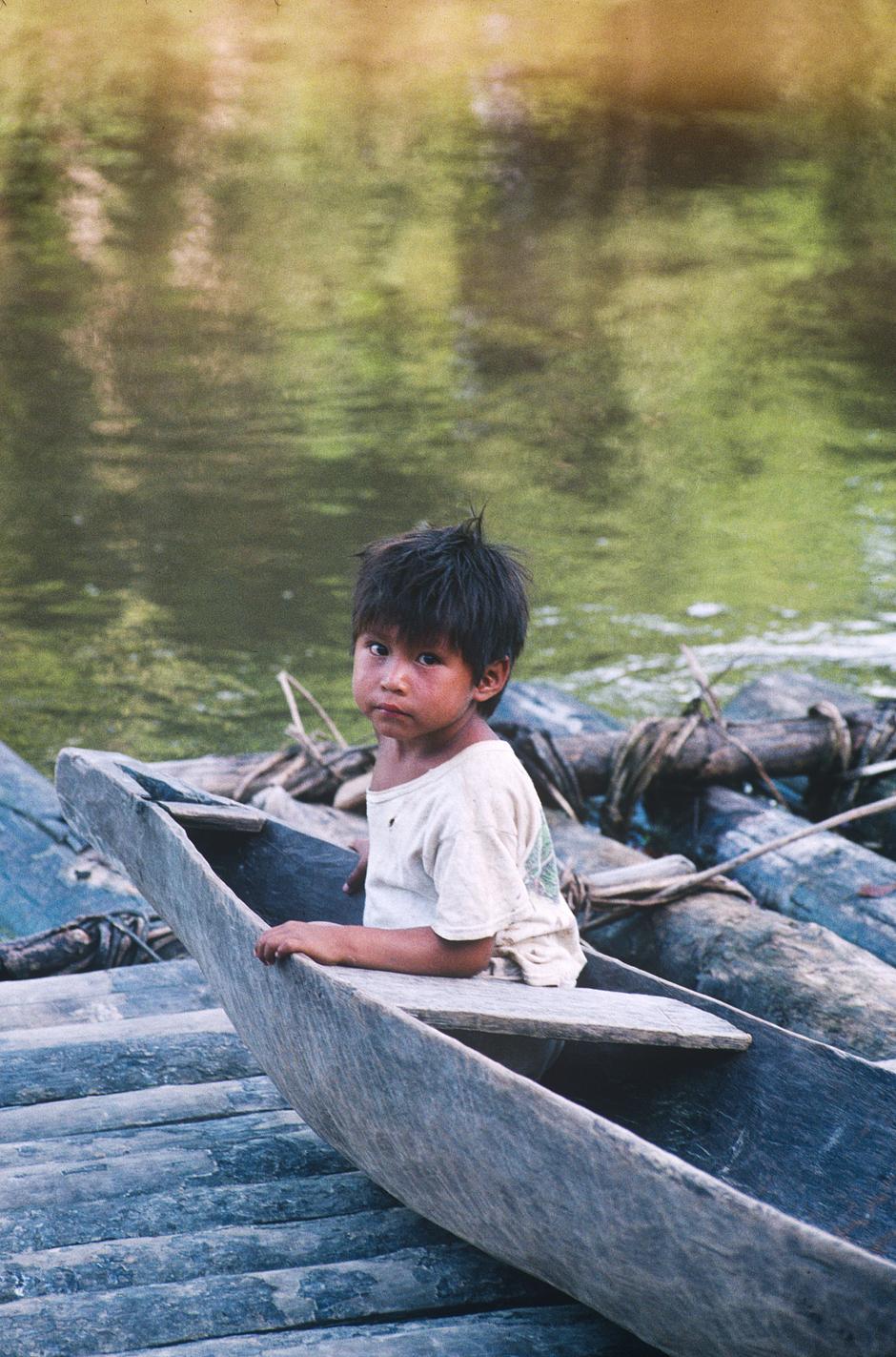 The Matsés are natural guardians of their lands. 

By alternating their hunting and ﬁshing sites, they avoid exhausting the soil and animal or fish populations.  

_Life before contact was incredible_, says a Matsés man.  _We used to live on one side of the river and we would travel to the other side to make our gardens. And when it was time, we would abandon those gardens and make new ones in a different place._

Now they fear that oil prospecting will ruin their environment.  _Oil will destroy the place where our rivers are born_, they say.  _What will happen to the fish? What will the animals drink?_ 
