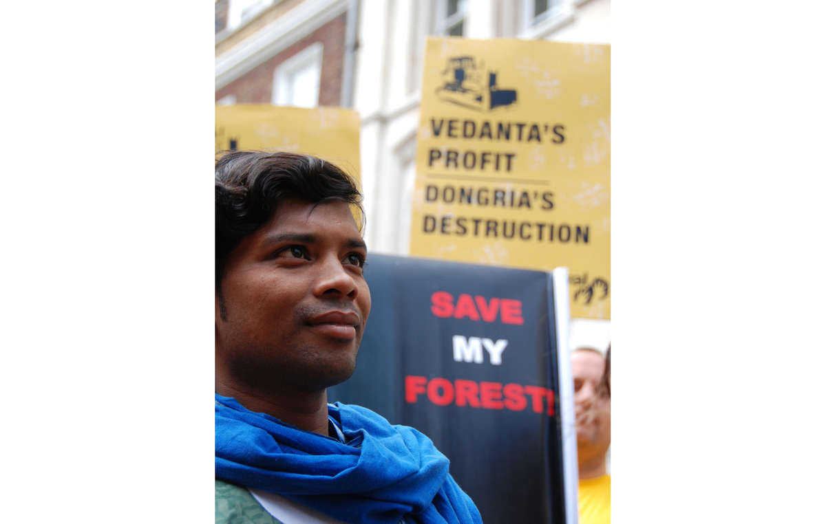 Vedantas geplante Mine in Orissa, Indien, ist sehr umstritten. ©Survival