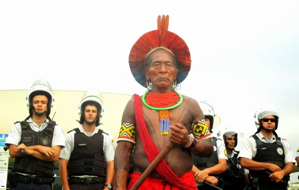 Die Proteste der Indigenen richten sich gegen eine Aushebelung ihrer Rechte.
