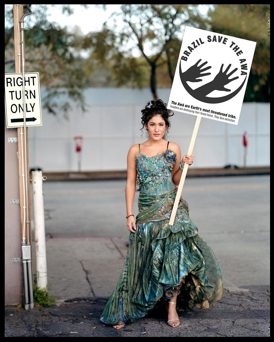 American actress and activist Q'orianka Kilcher