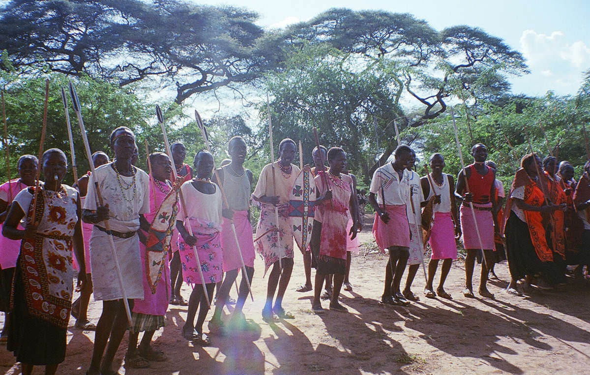 Membres de la tribu des Endorois, Kenya.
