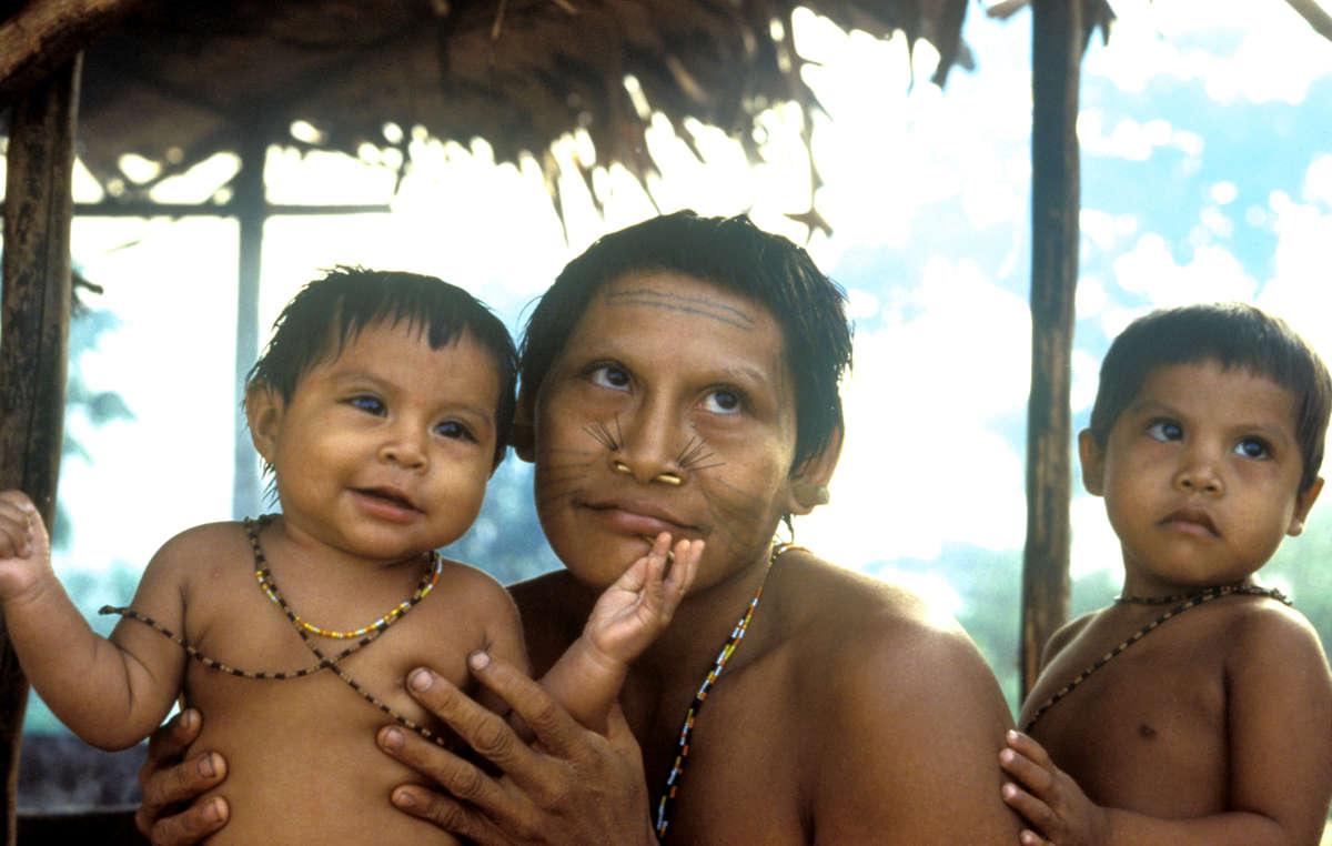Indians of Brazil's Javari Valley suffered when Petrobras explored for oil on their territory in the 1970s and 1980s. (Picture taken in 1996)