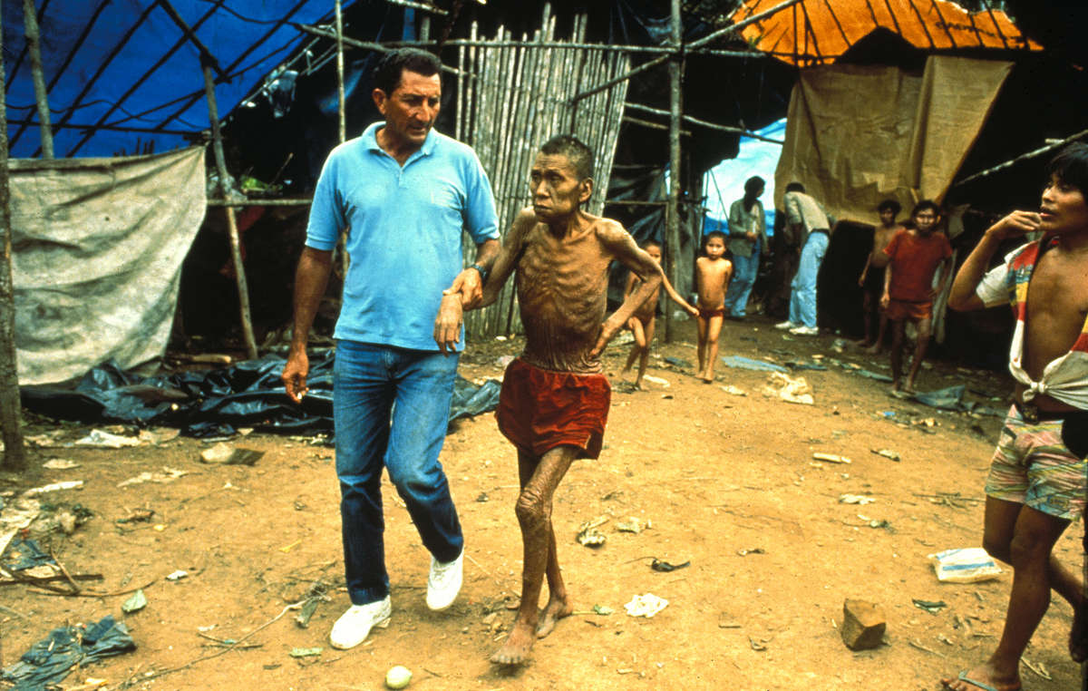 De précédentes épidémies avaient tué 20 % des Yanomami au Brésil.