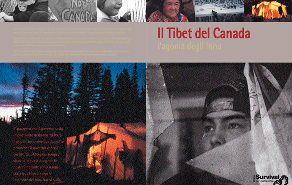 Dossier "Il Tibet del Canada - l'agonia degli Innu"