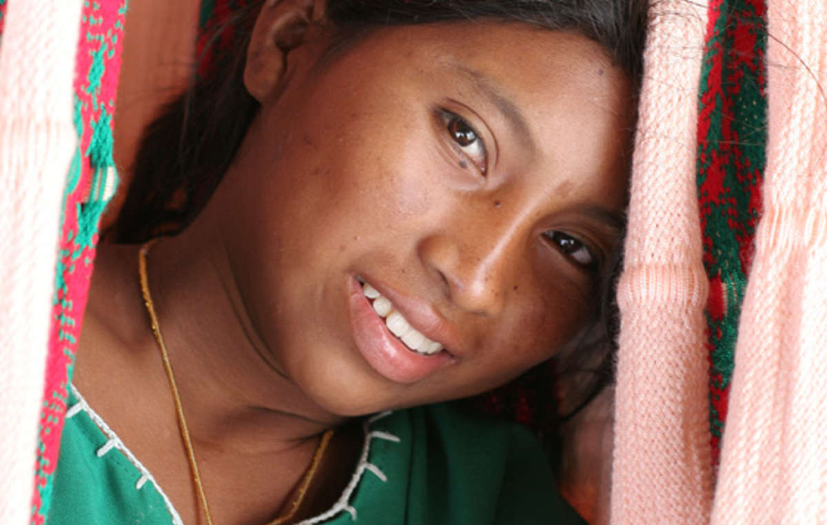Wayúu woman, la Guajira.