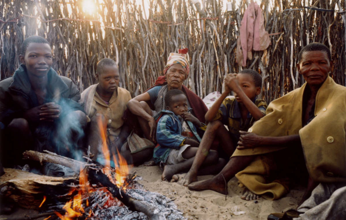 The government camps where the Bushmen are forced to live are poorly resourced, and diseases such as HIV/AIDS are rife