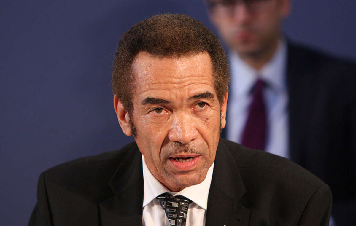 President Ian Khama was named Survival's Racist of the Year 2016 for comments he made about the Bushmen