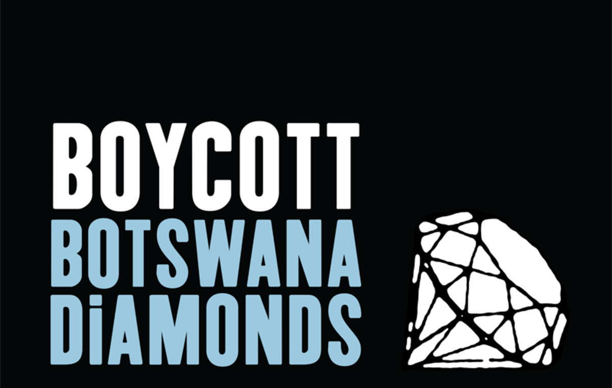 Survival appelle au boycott des diamants du Botswana tant que les Bushmen n'auront pas retrouvé leur accès à l'eau.